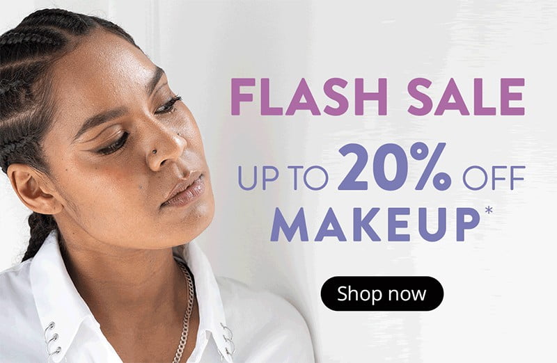 Flash Sale at Feelunique: up to 20% off Makeup
