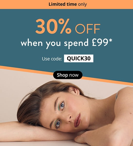 30% off on select products at Feelunique when you spend €99