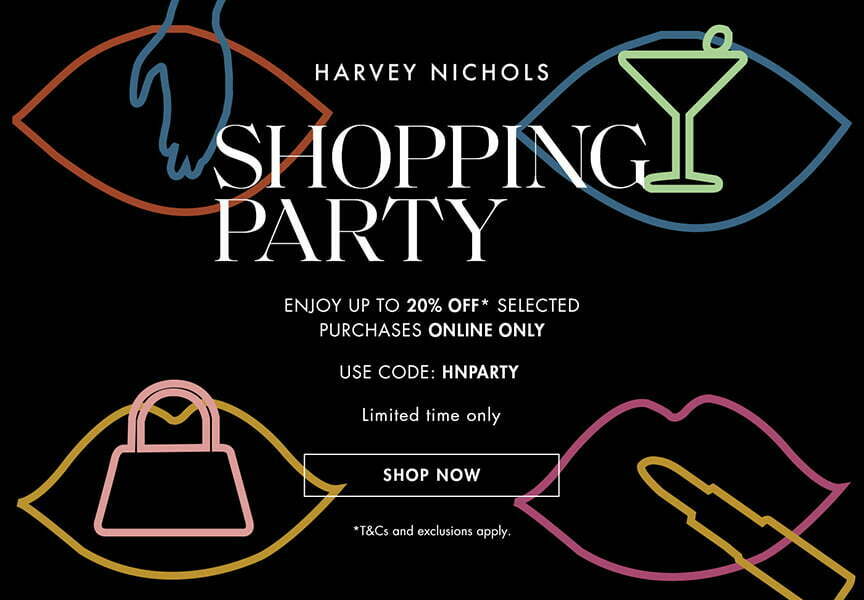 20% off selected products at Harvey Nichols