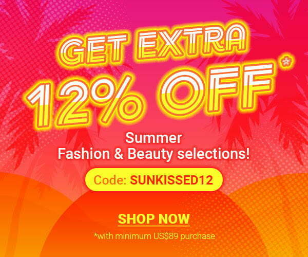 Extra 12% when you spend $89 at YesStyle