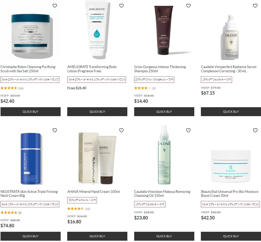  Extra 15% off on select products at Skinstore