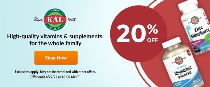 20% off KAL at iHerb