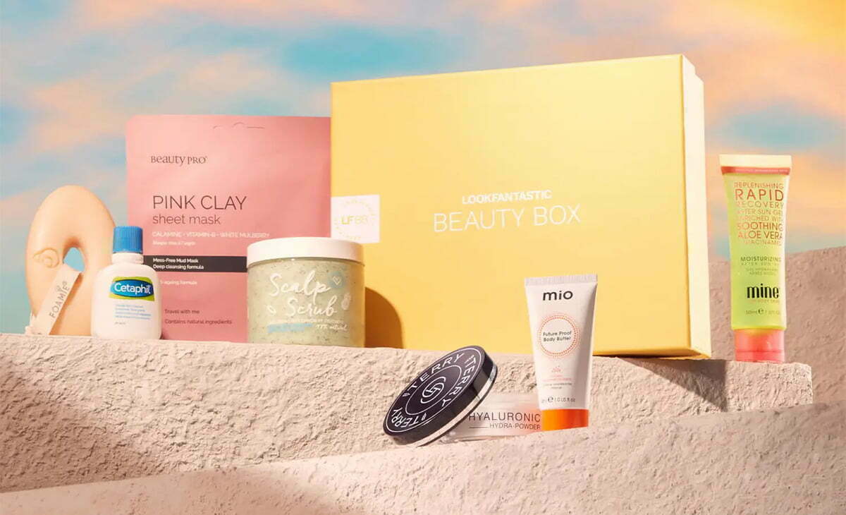 up to 50% off your first Lookfantastic Beauty Box
