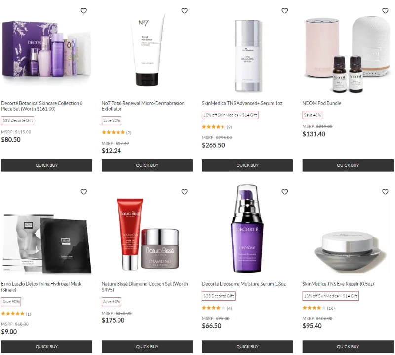 Sale at Skinstore: up to 50% off selected products