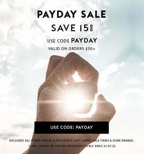 Payday sale at Content Beauty & Wellbeing