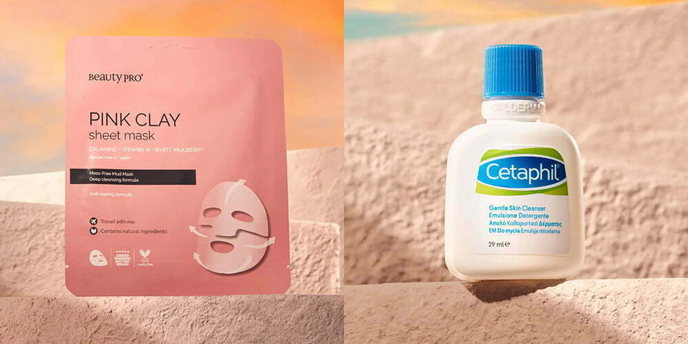 Beauty Pro Clay Sheet Mask, worth £6.05 OR Cetaphil Cleanser