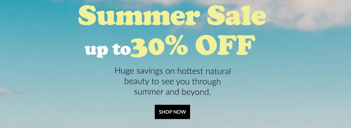 Summer sale at Naturisimo