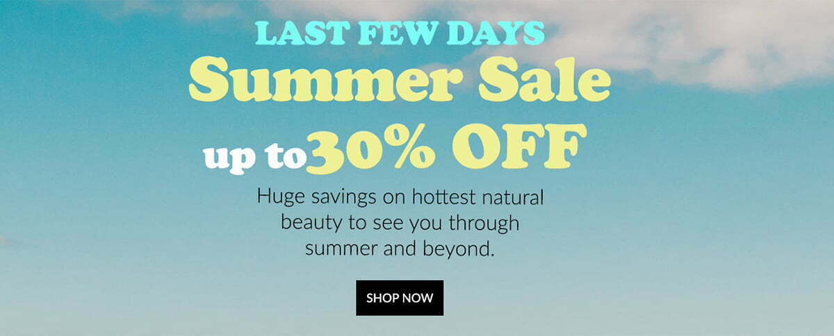 Extra 10% Off the Summer Sale at Naturisimo