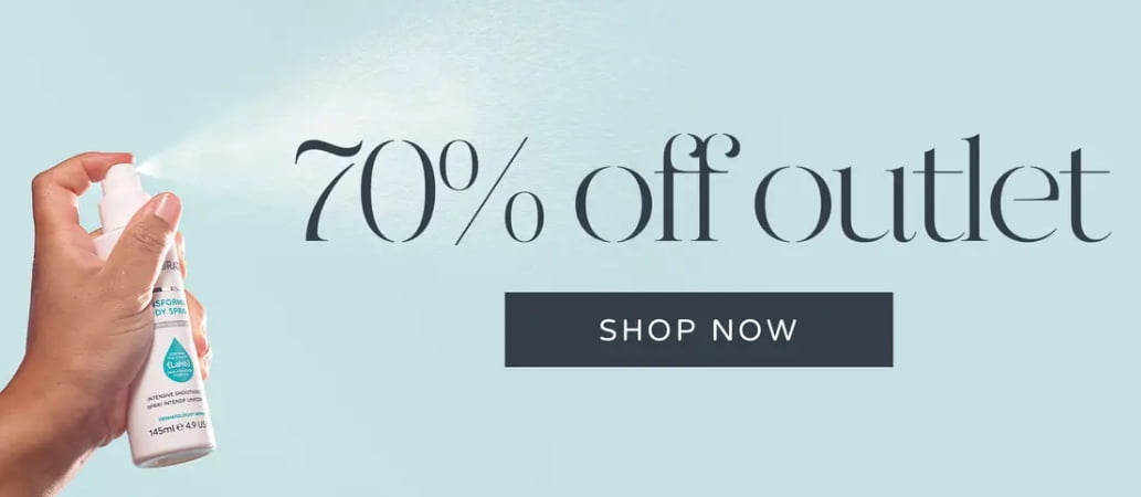 70% off selected products at Ameliorate