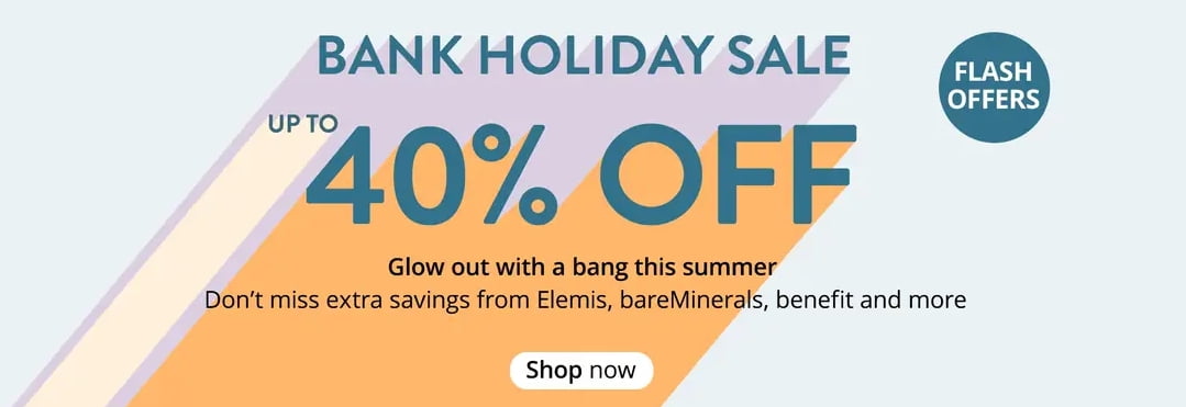 Bank Holiday Sale at Feelunique