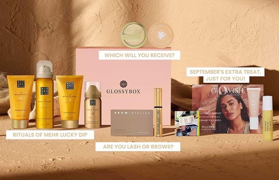 GlossyBox Beauty Box September 2022