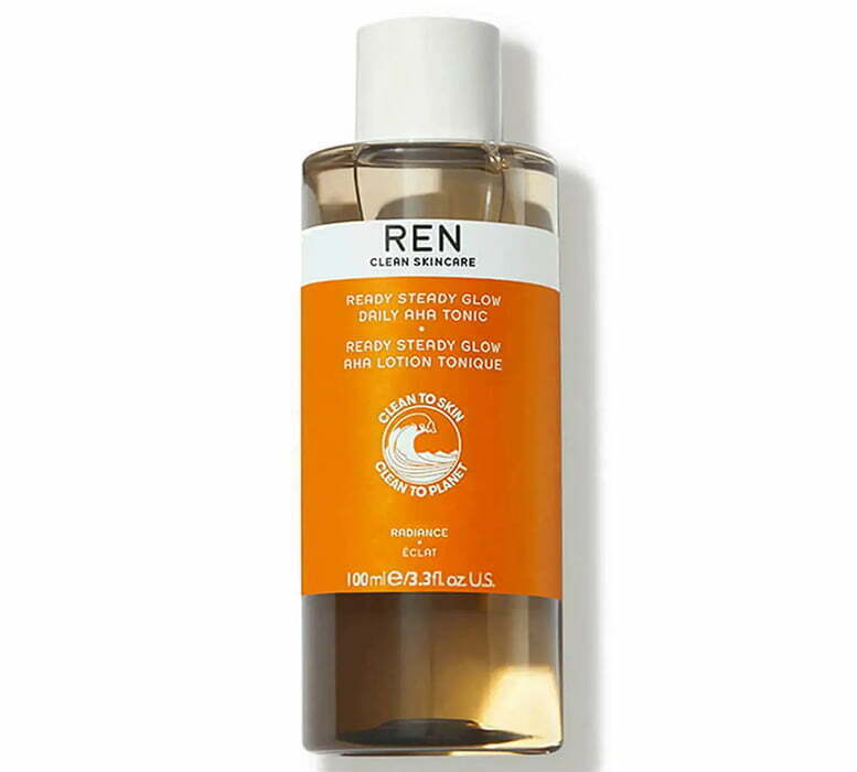 REN Travel Size Clean Skincare Ready Steady Glow Daily AHA Tonic 100ml