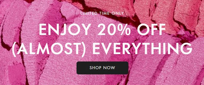 20% off (almost) everything at Space NK