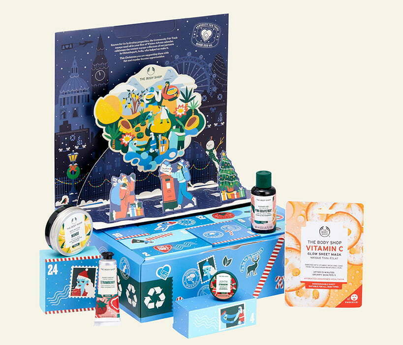 The Body Shop Box of Wishes Advent Calendar