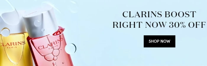 Weekend Pick: 30% off Clarins at Skincity