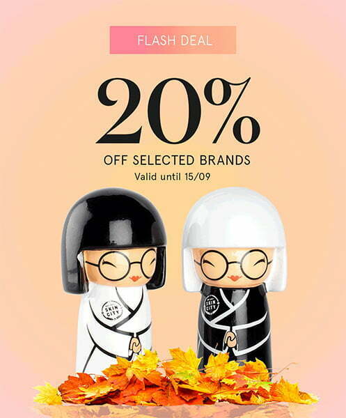 Flash sale at Skincity