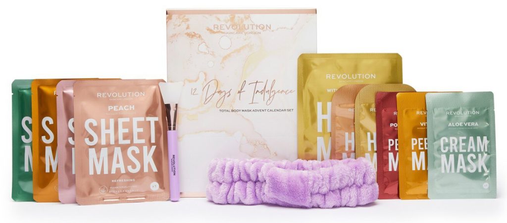 Revolution Skincare 12 Days Of Indulgence Total Body Mask Advent Revolution Skincare 12 Days Of Indulgence Total Body Mask Advent