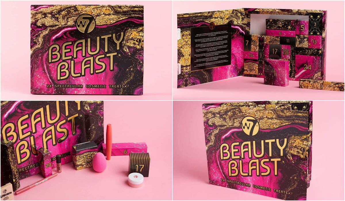 W7 Beauty Blast Advent Calendar 2022: Full Spoilers