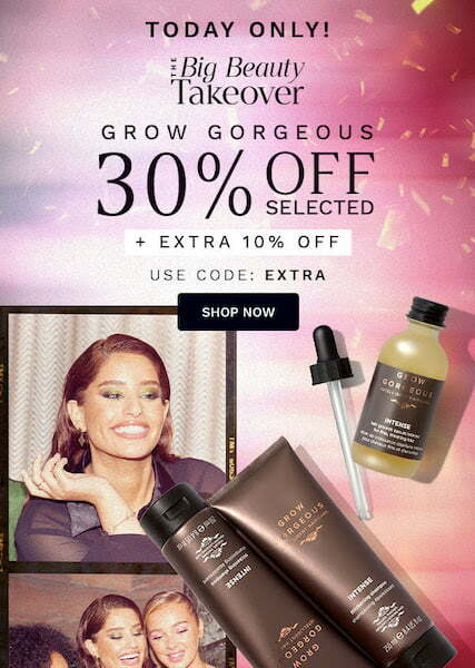 30% off Grow Gorgeous at Lookfantastic