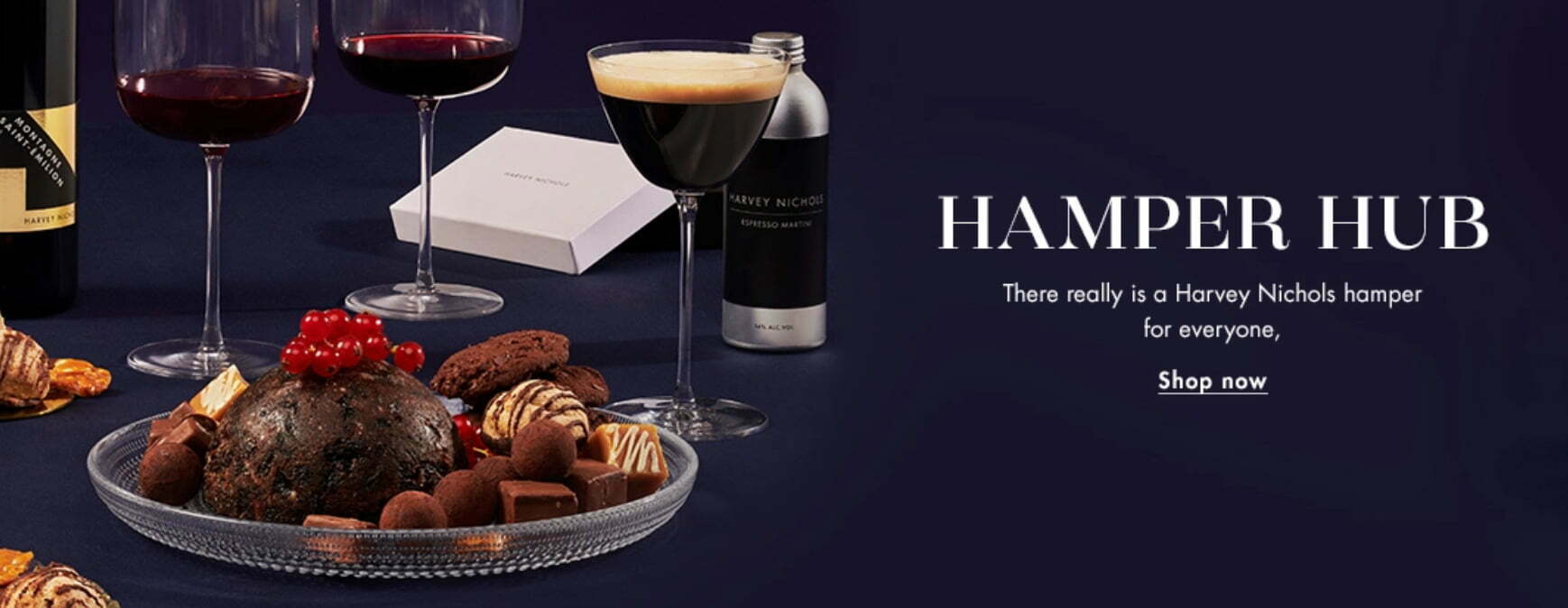 Free delivery on all hampers at Harvey Nichols
