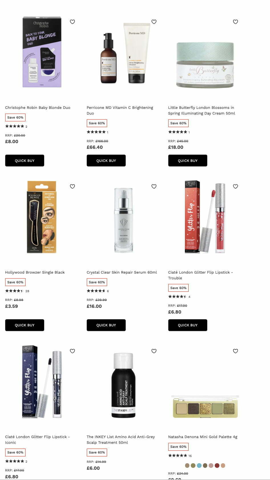 New offers at Lookfantastic