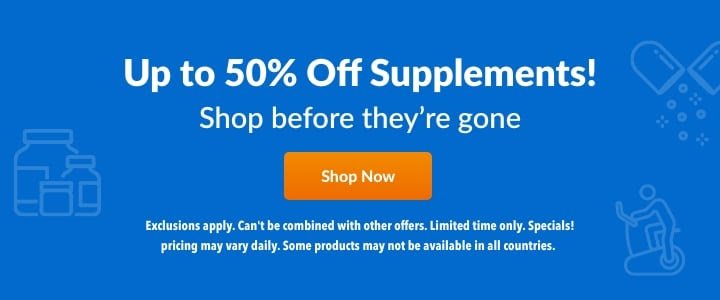 Up to 50% off select supplements at iHerb