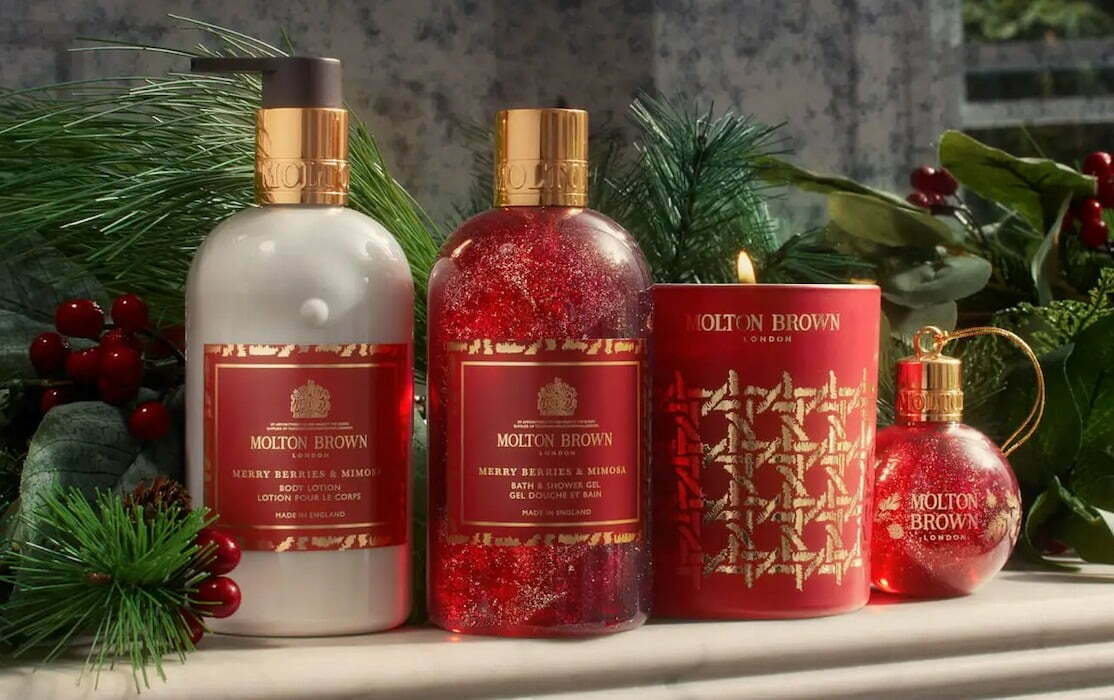 Molton Brown Merry Berries & Mimosa Collection
