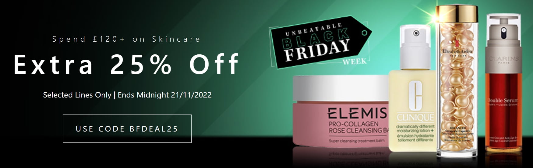 Extra 25% off selected at Allbeauty