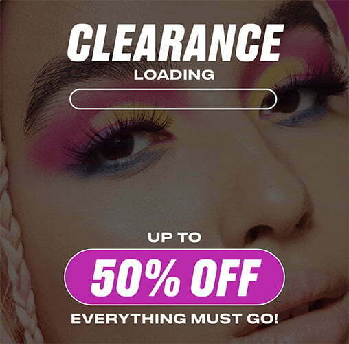 Up to 80% off clearance at BEAUTY BAY
