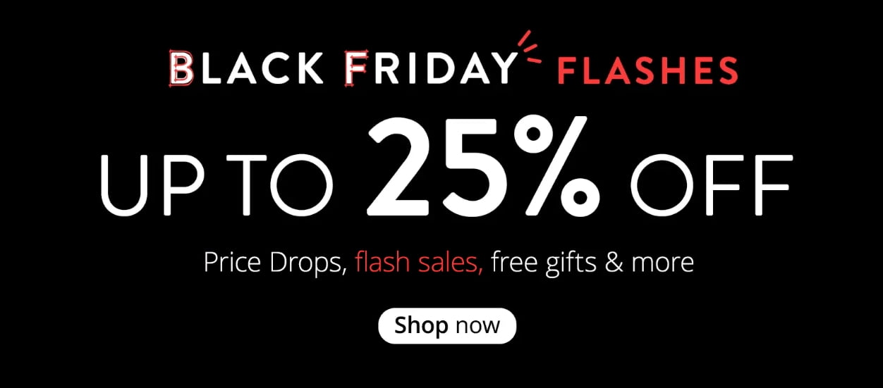 Black Friday preview at Feelunique: up to 25% off selected.