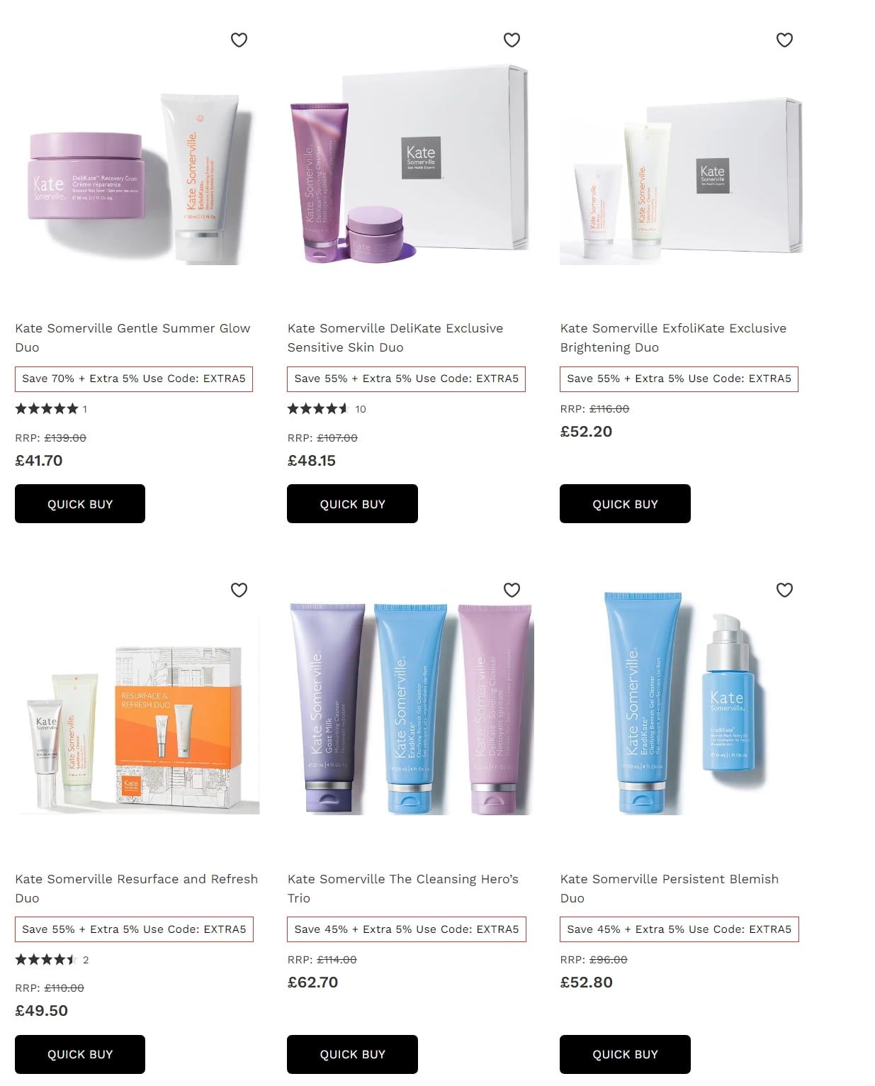 Up to 70% off Kate Somerville at Lookfantastic