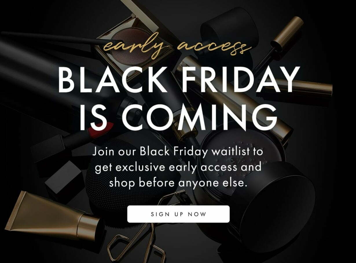 The Space NK Black Friday Sale waiting list