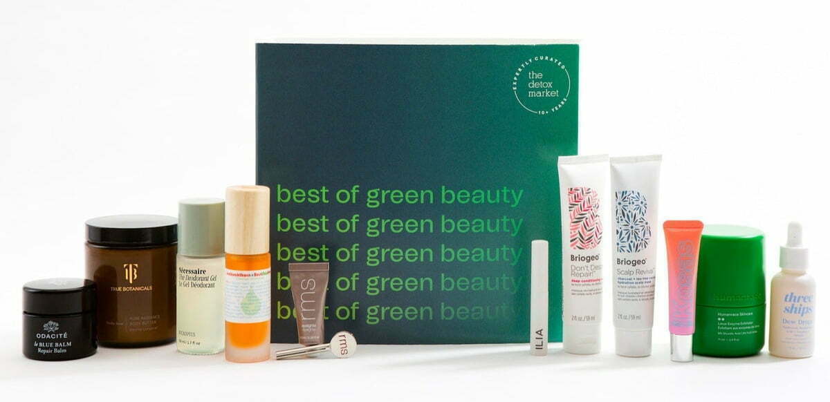The Detox Market Best Of Green Beauty Box 2022