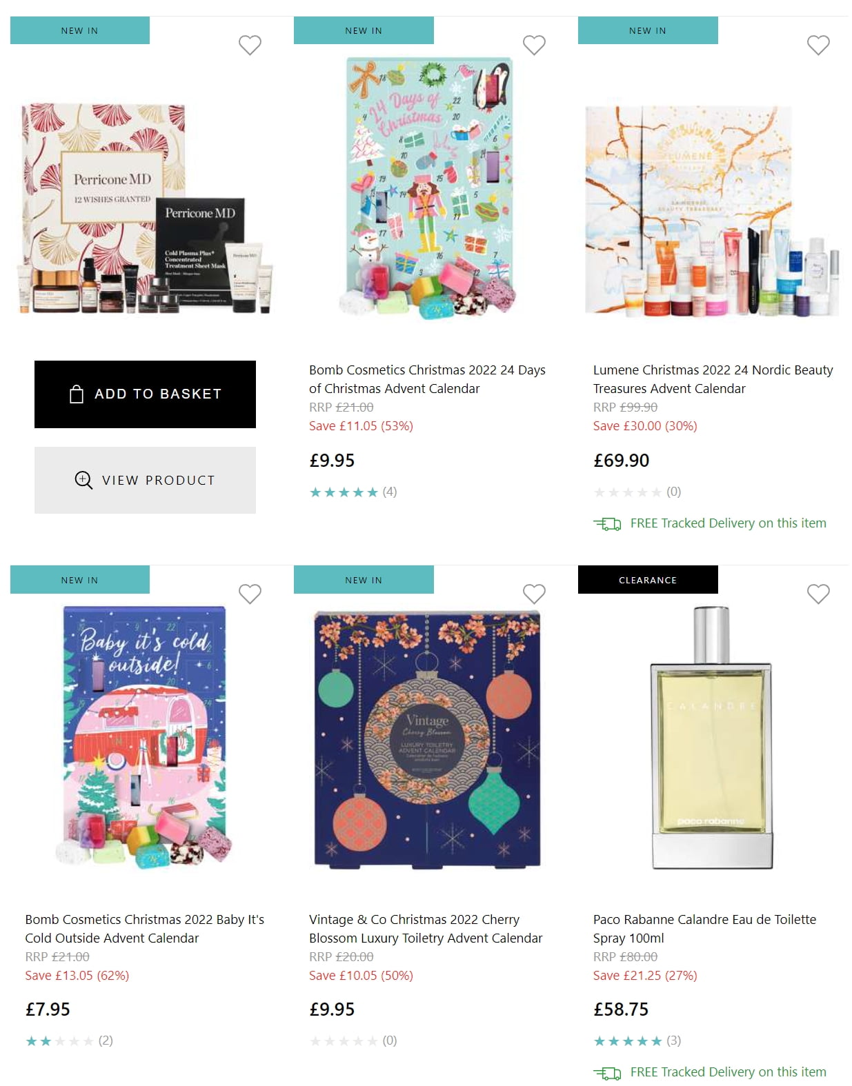 Up to 62% off Advent Calendars at Allbeauty