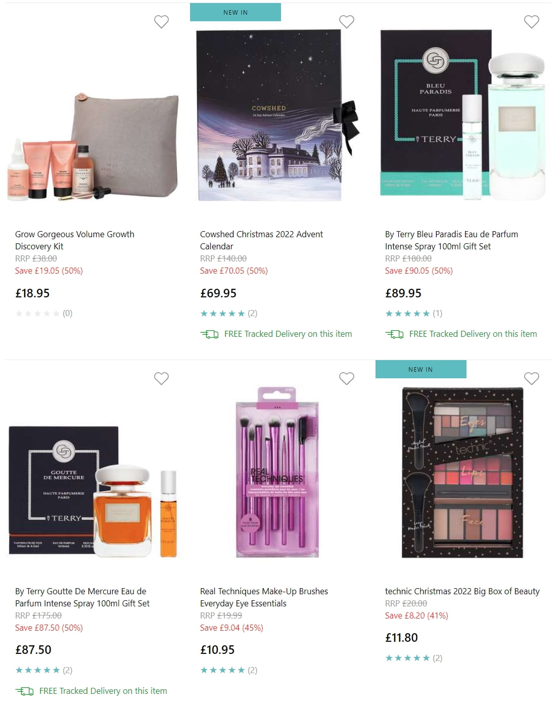 Giftset Sale at Allbeauty