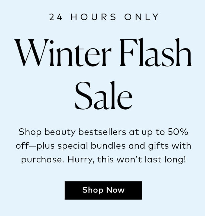 Winter Flash Sale at Beautylish