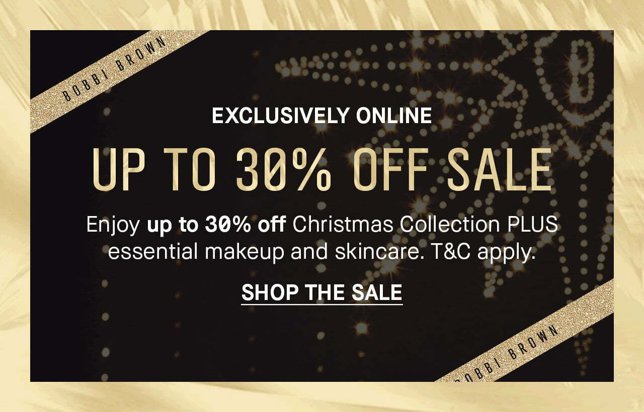 Up to 30% off Winter Sale at Bobbi Brown