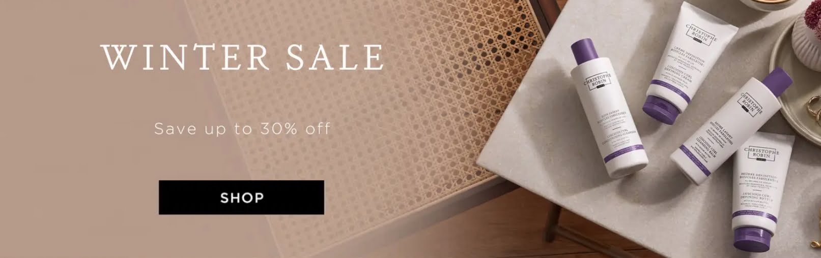 Winter Sale at Christophe Robin: Up to 30% off selected