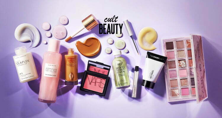 Save up to 40% in the Cult Beauty Sale