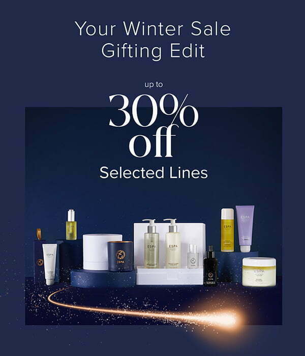 Winter Sale at ESPA: Up to 30% off everything