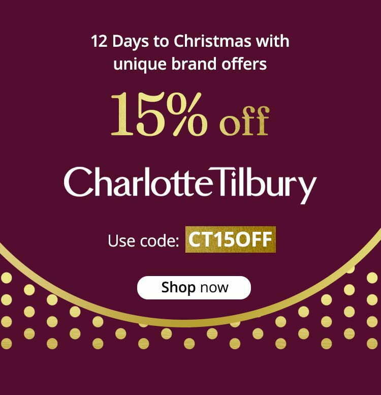 15% off Charlotte Tilbury at Feelunique