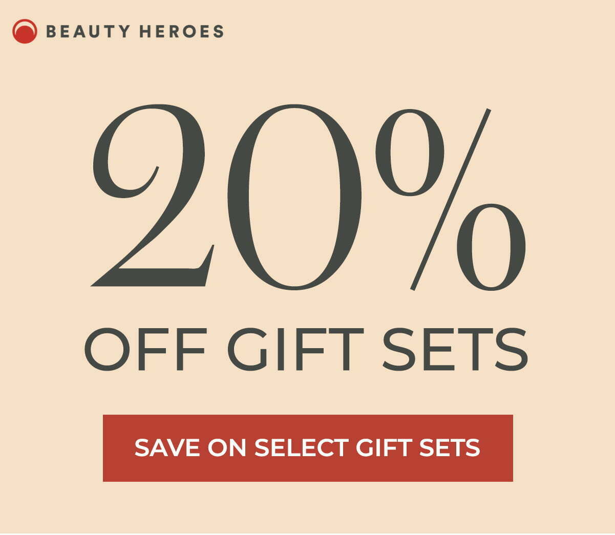 20% off Holiday Gift Sets at Beauty Heroes
