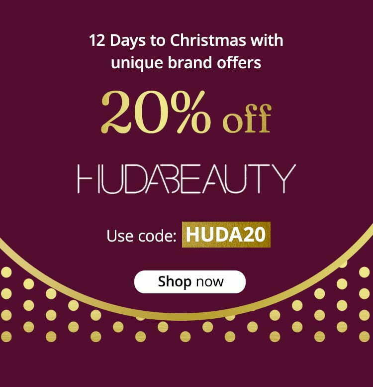 20% off Huda Beauty at Feelunique
