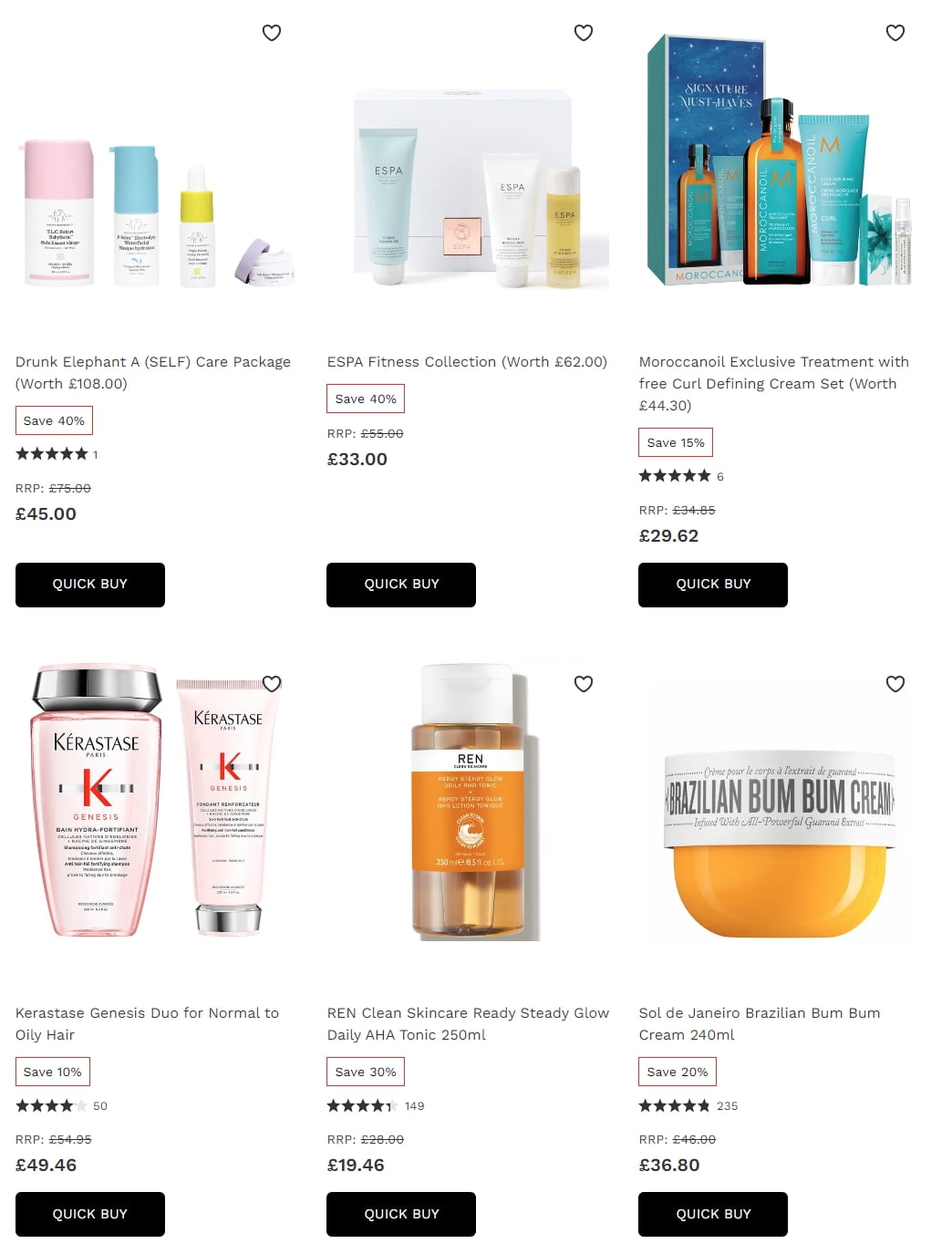Offers at Lookfantastic