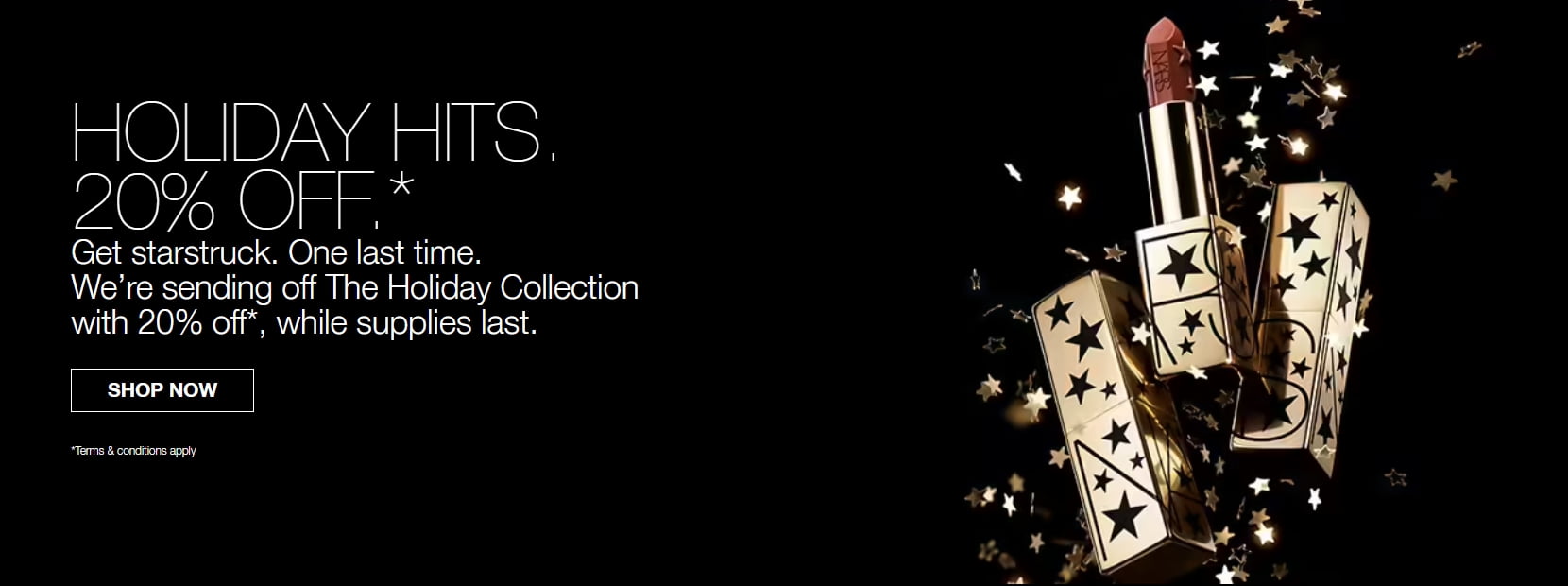 20% off all Holiday Gifts at Nars