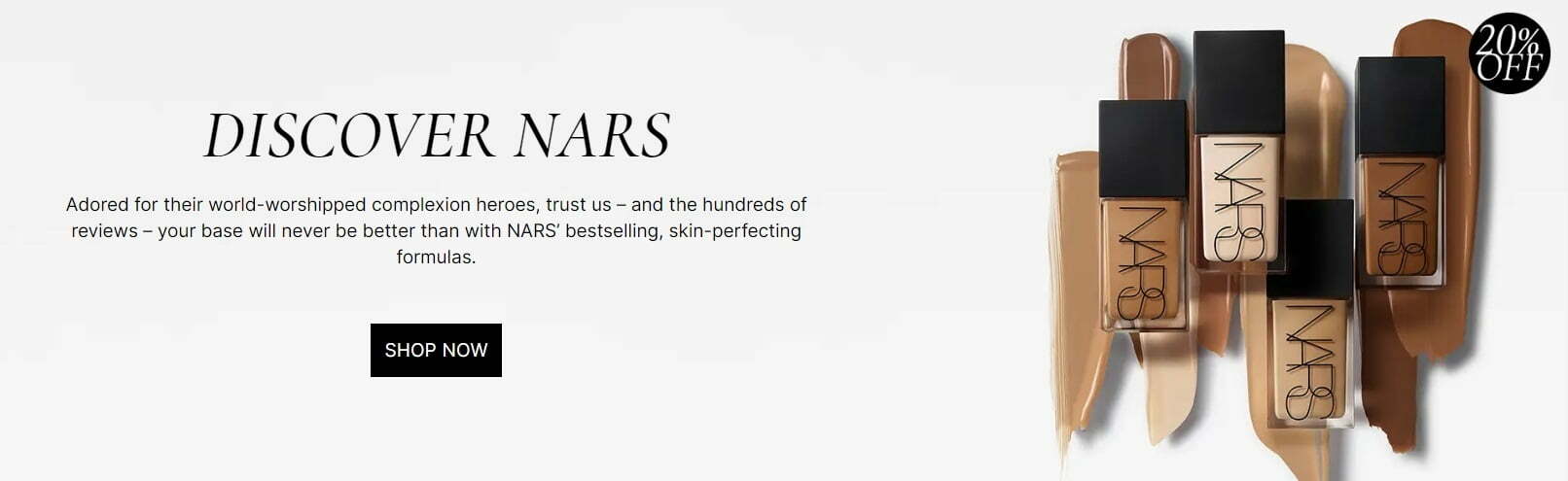 Up to 30% off NARS at Cult Beauty