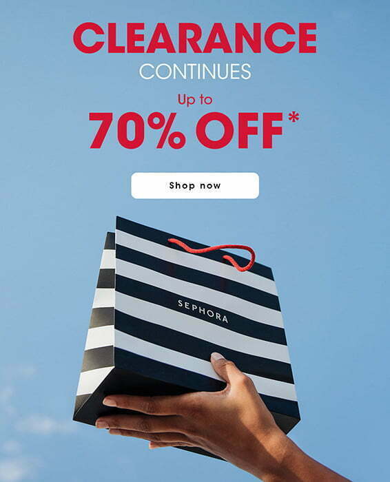 Up to 70% off Sale at Sephora UK.