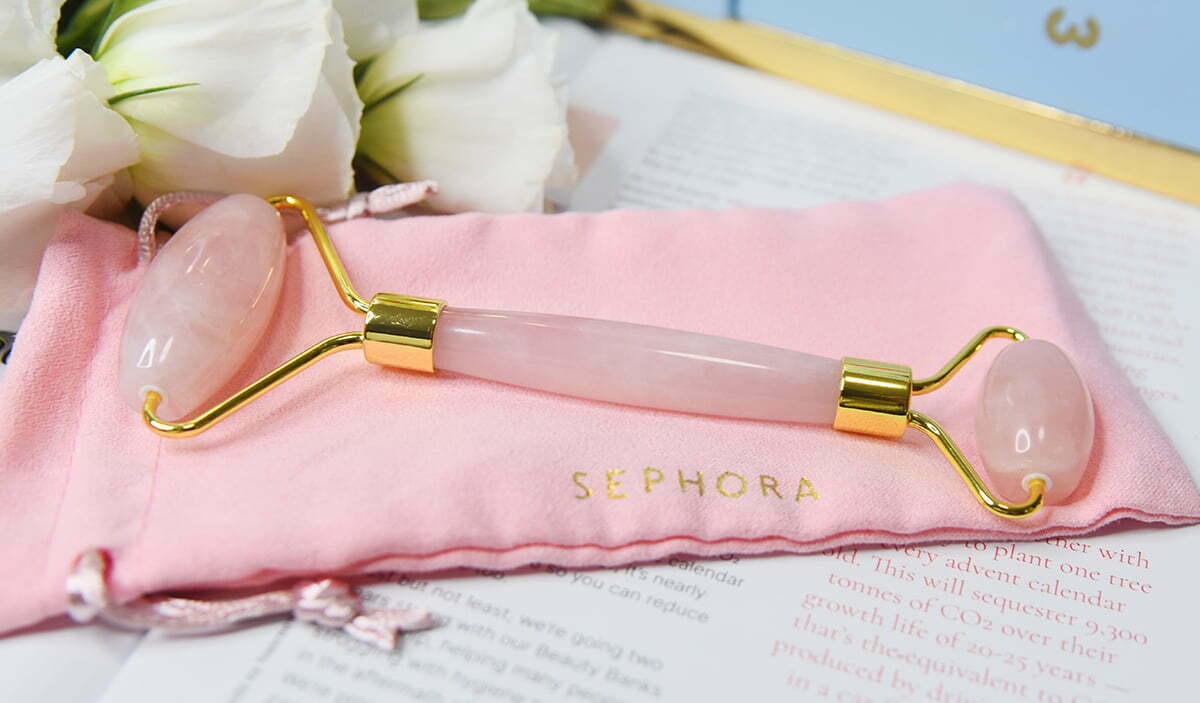 Sephora Collection Rose quartz facial roller