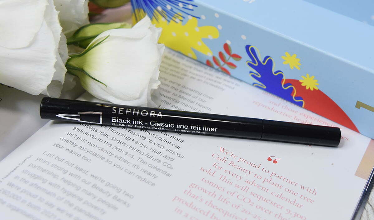 Sephora Collection Black Ink Waterproof Precise Felt Liner