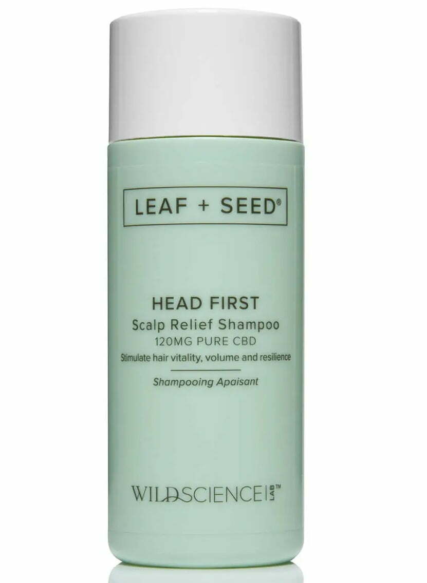 Wild Science Lab Leaf + Seed Travel-sized Head First Scalp Relief Shampoo